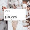 Boho Warm - kolekcja presetów lightroom (mobile i desktop)