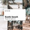 Exotic Beach - kolekcja presetów lightroom (mobile i desktop)