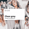 Clean grey - kolekcja presetów lightroom (mobile i desktop)