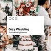 Grey Wedding - kolekcja presetów ślubnych Lightroom