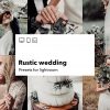 Rustic Wedding - kolekcja presetów ślubnych Lightroom