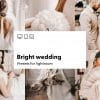 Bright Wedding - kolekcja presetów ślubnych Lightroom