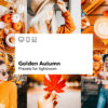 Golden Autumn - Jesienne presety Lightroom