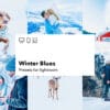 Winter Blues - kolekcja presetów zimowych lightroom (desktop i mobile)